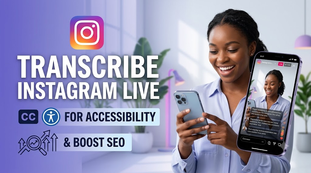 Transcribe Instagram Live Videos