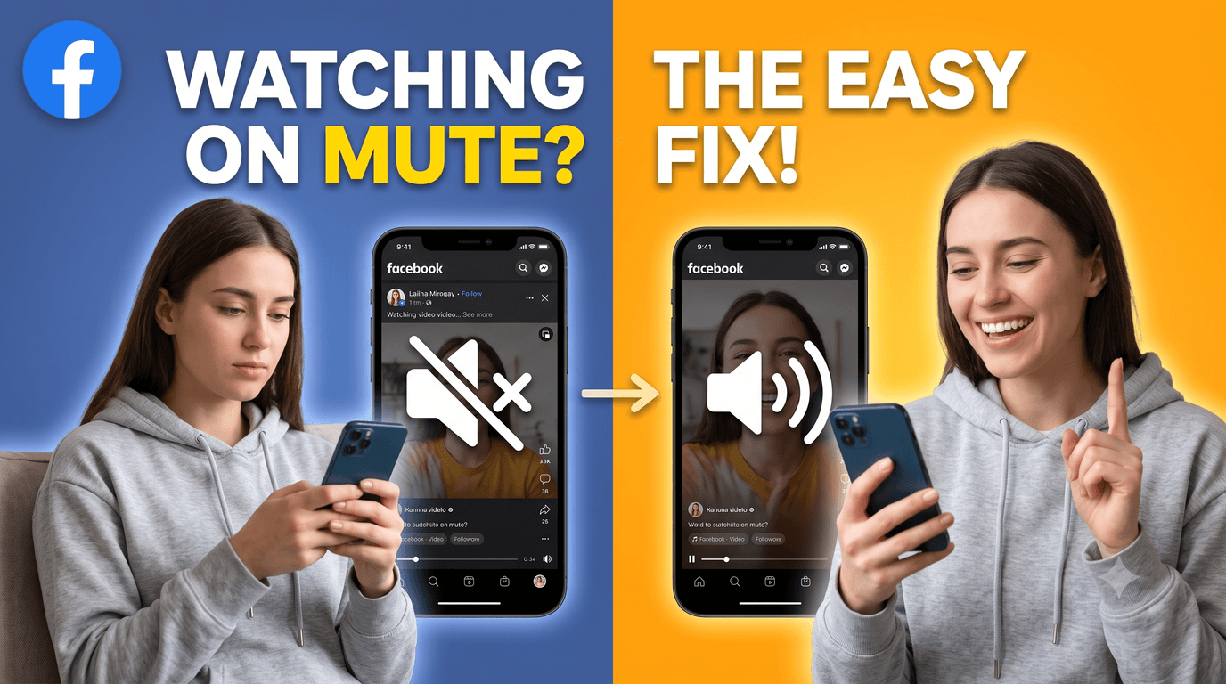 Why Most Users Watch Facebook Videos on Mute (and How to Fix It)